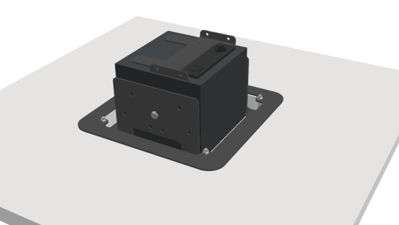 Adjustable U-Bracket for X4i (RAL)