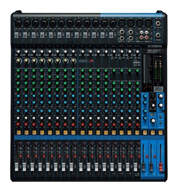 Hovedbilde Yamaha Mikser bord 12xMikrofon 4xStereo Linje Effekter USB