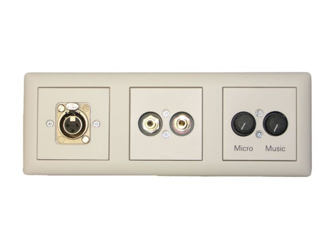 Hovedbilde TOA Wall Mount Pre-Amplifier, 1x Mic XLR, 2x Phono IP, 2x Vol.