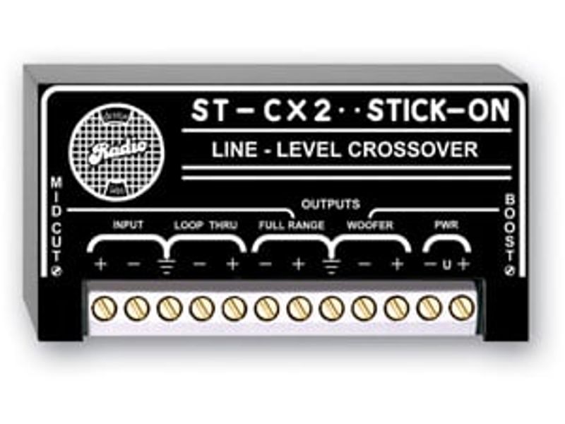 RDL Two Band Active Line-level Crossover