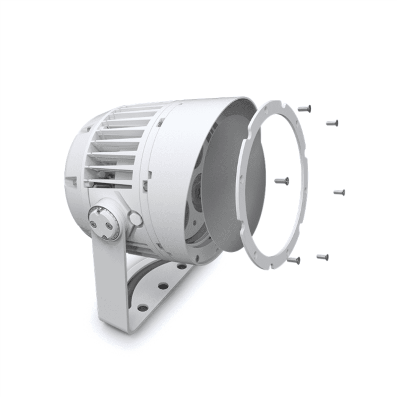 Ilumipod SL,RGBL, 6° Optics, IP67,Off White