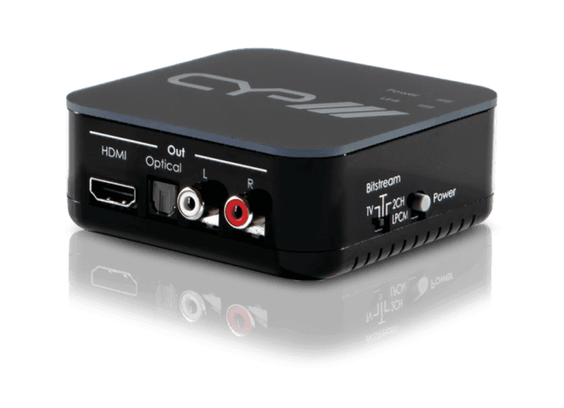 HDMI audio de-embedder (5.1) med innebygd repeater