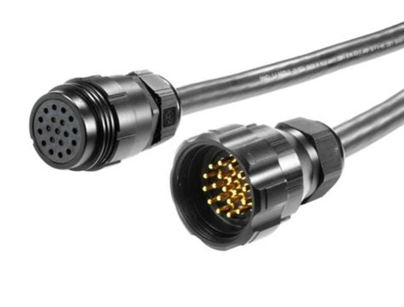 SOCAPEX 19P Strømmulti F/MT, 18x2,5mm2, 25meter