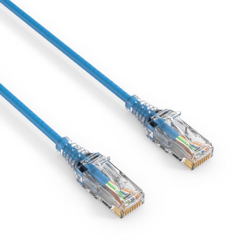 PureLink Kabel CAT 6 Patchekabel SLIM - UTP - LSOH 1m Blå