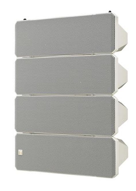 Hovedbilde TOA Høyttaler Passiv Kabinett x4 Linearray 750W 8ohm IP Hvit