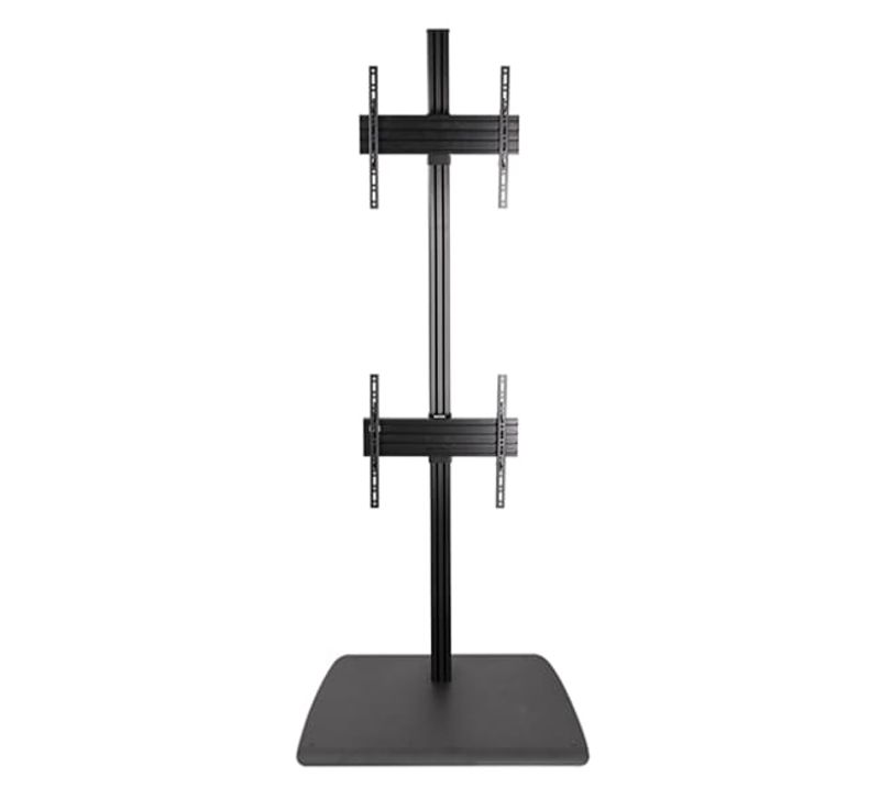 Dobbel stack gulvstativ. Black 2.4m
