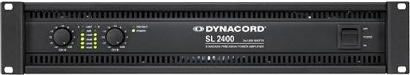 Dynacord Forsterker 2x1200W 4ohm 2U