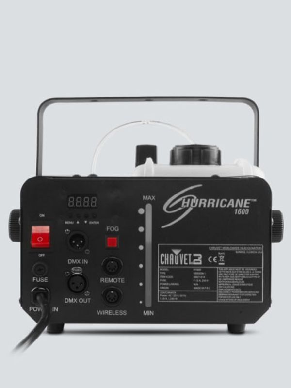 Hurricane 1600 røykmaskin dmx