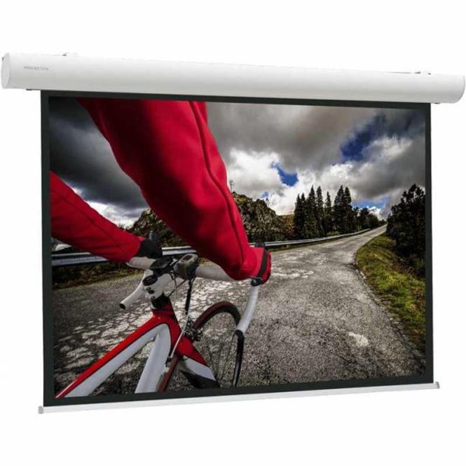 Hovedbilde Motor-Lerret 16:10,228x360,Mhvit,Skant,BrK,vegg/takhengt