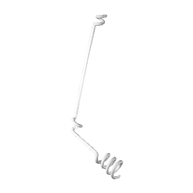 Hovedbilde Holder for hengemikrofoner AT-853 / PRO-46, hvit